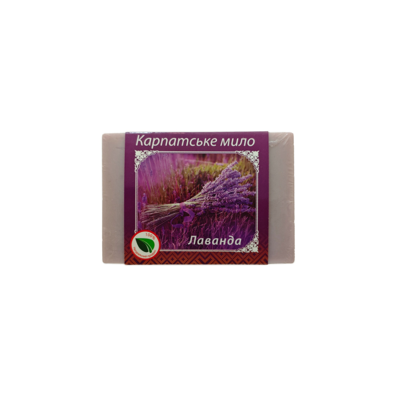 Мыло ручной работы “Лаванда“ 80г. “Карпатське Мило“ Мыло ручной работы “Лаванда“ 80г. “Карпатське Мило“