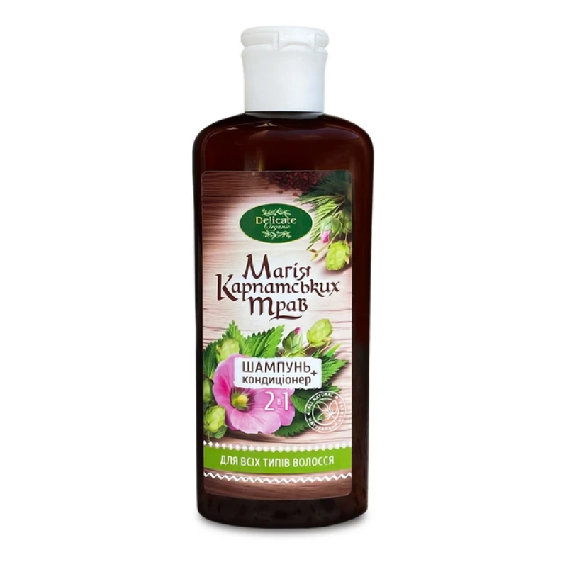 Шампунь – кондиционер Delicate Organic Магия Карпатских трав для всех типов волос 250 мл