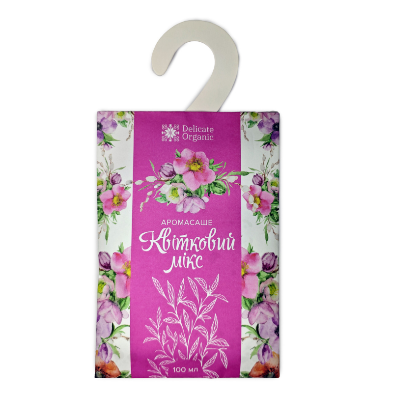 Аромосаше “Цветочный микс“ 100 мл. “Delicate Organic“ Аромосаше “Цветочный микс“ 100 мл. “Delicate Organic“